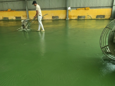 Thi công cào cán xoa nền công nghiệp